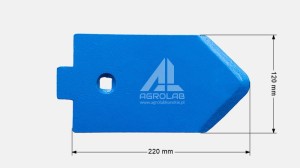 Dziób Redlicy Lemken Smaragd Mandam STAL BOROWA