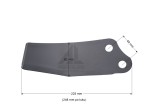 Nóż Glebogryzarki Lewy Unia U84 STAL BOROWA