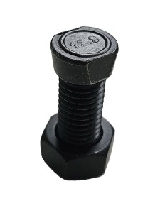 Śruba płużna z nakrętką M12x38 12.9 oval dwustronnie ścięta do dłut i lemieszy