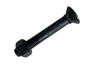 Śruba płużna z nakrętką M12x80 klasa 12.9 do agregatu grubera